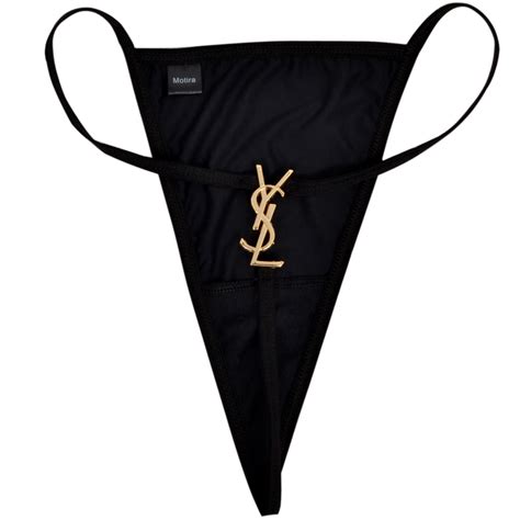 ysl thong underwear